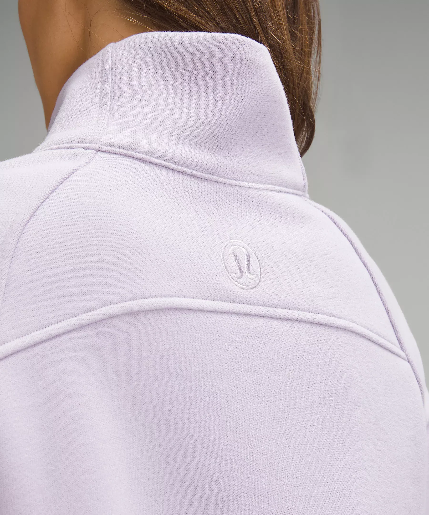 lululemon Scuba Oversized Funnel-Neck Half Zip Long