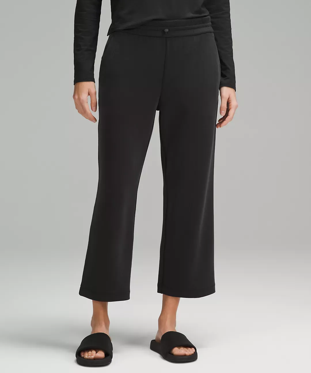 lululemon Softstreme High-Rise Straight-Leg Cropped Pant