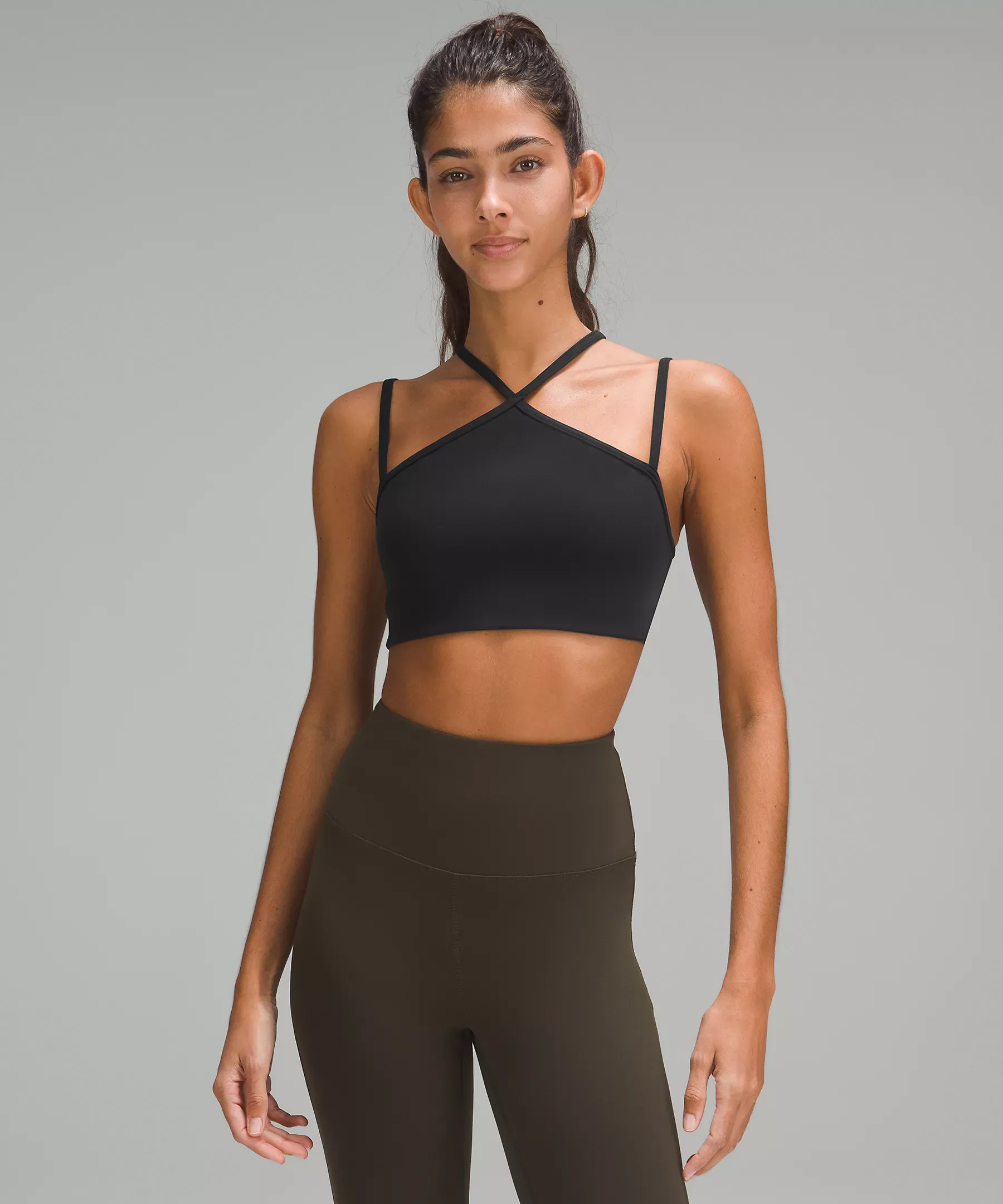lululemon Flow Y Strappy Bra Nulu Light Support, A–C Cups