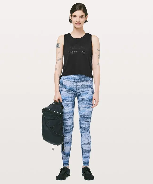 lululemon Breeze By Muscle Crop Tank Top logo