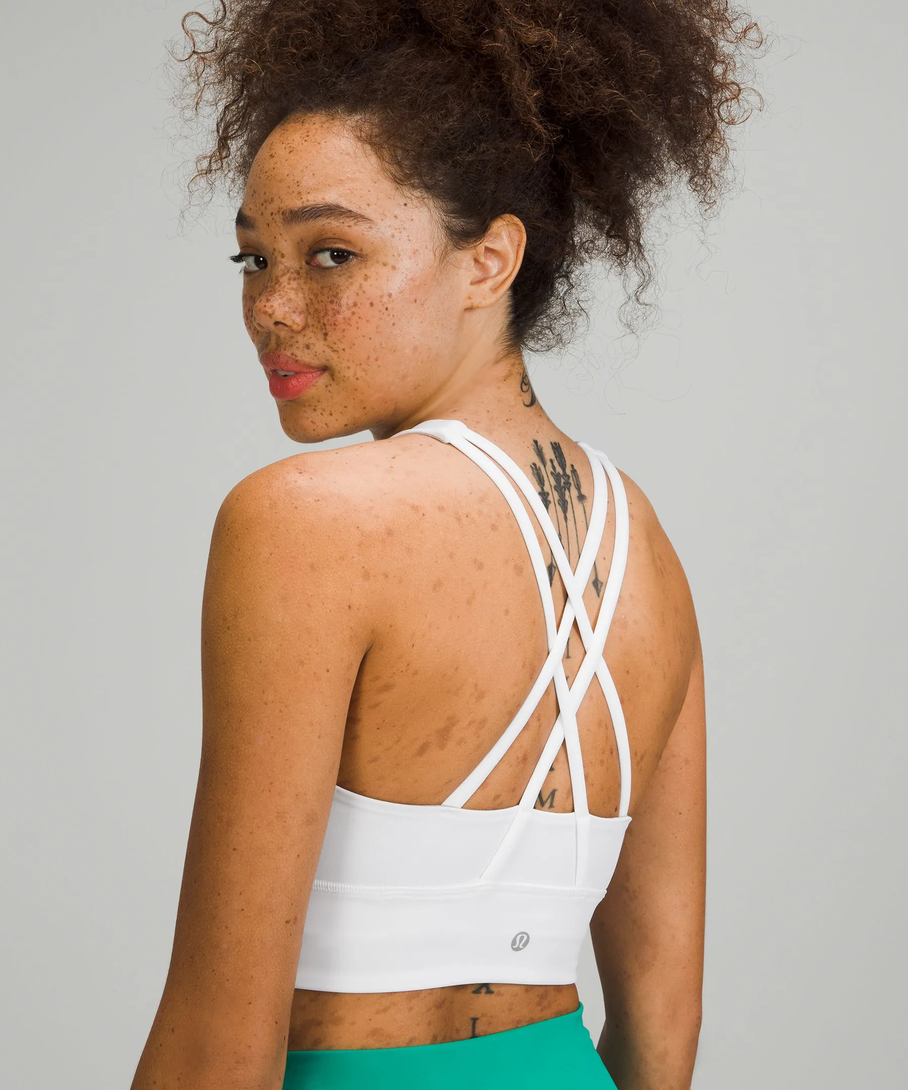 lululemon Energy Bra High-Neck Longline Tough Medium Support, B–D Cups