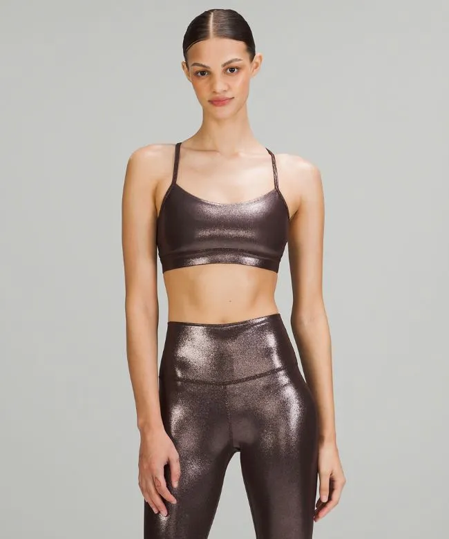 lululemon Flow Y Nulu Bra Shine Light Support, A–C Cups