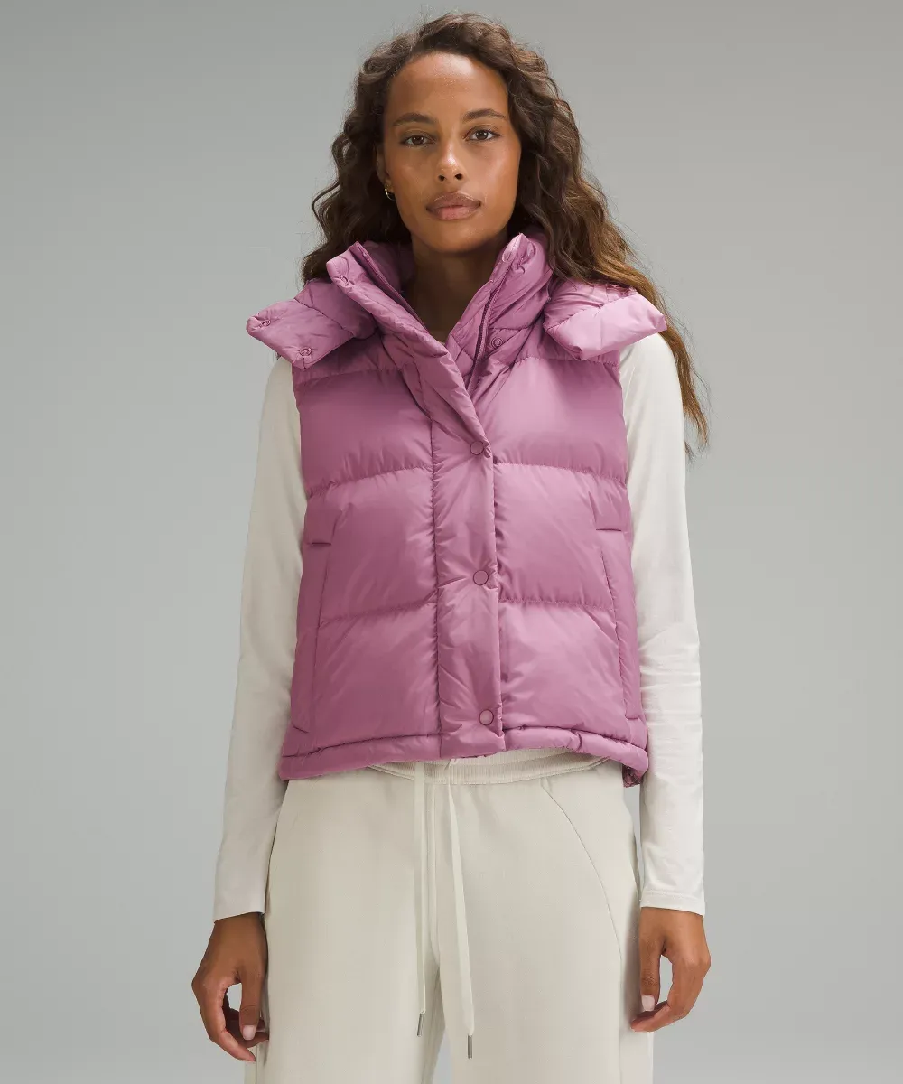 lululemon Wunder Puff Cropped Vest