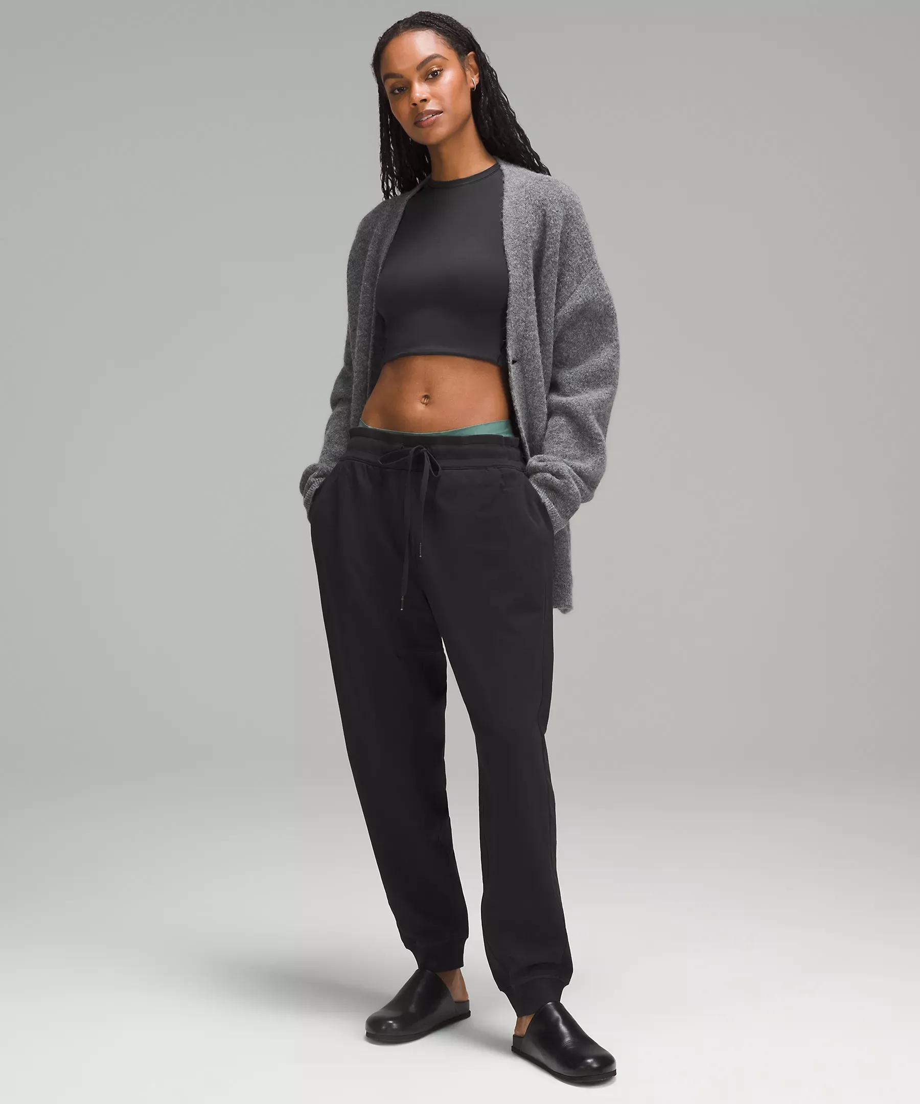 lululemon Wundermost Ultra-Soft Nulu Crewneck Cropped T-Shirt