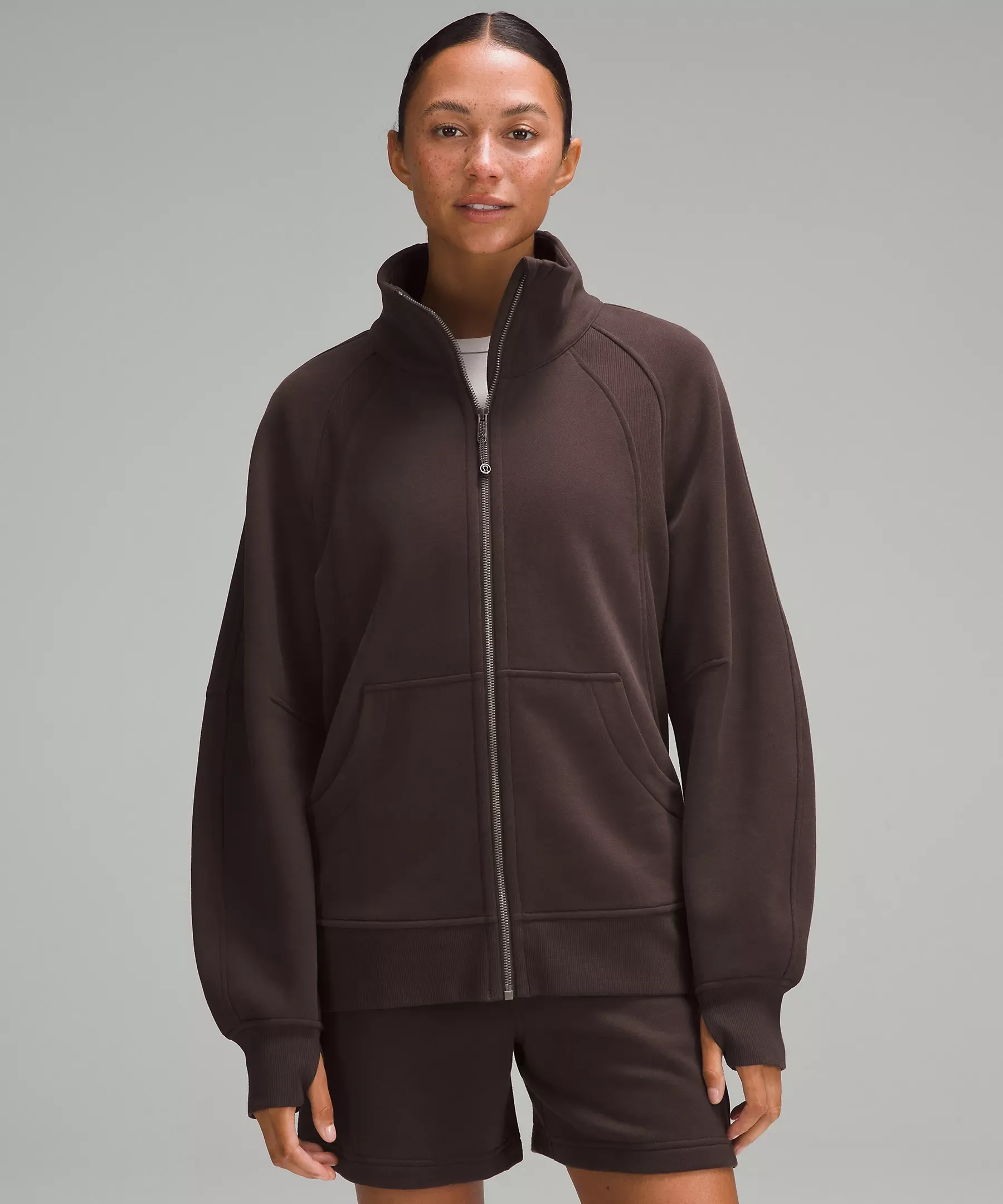 lululemon Scuba Oversized Funnel-Neck Full Zip Long NEW