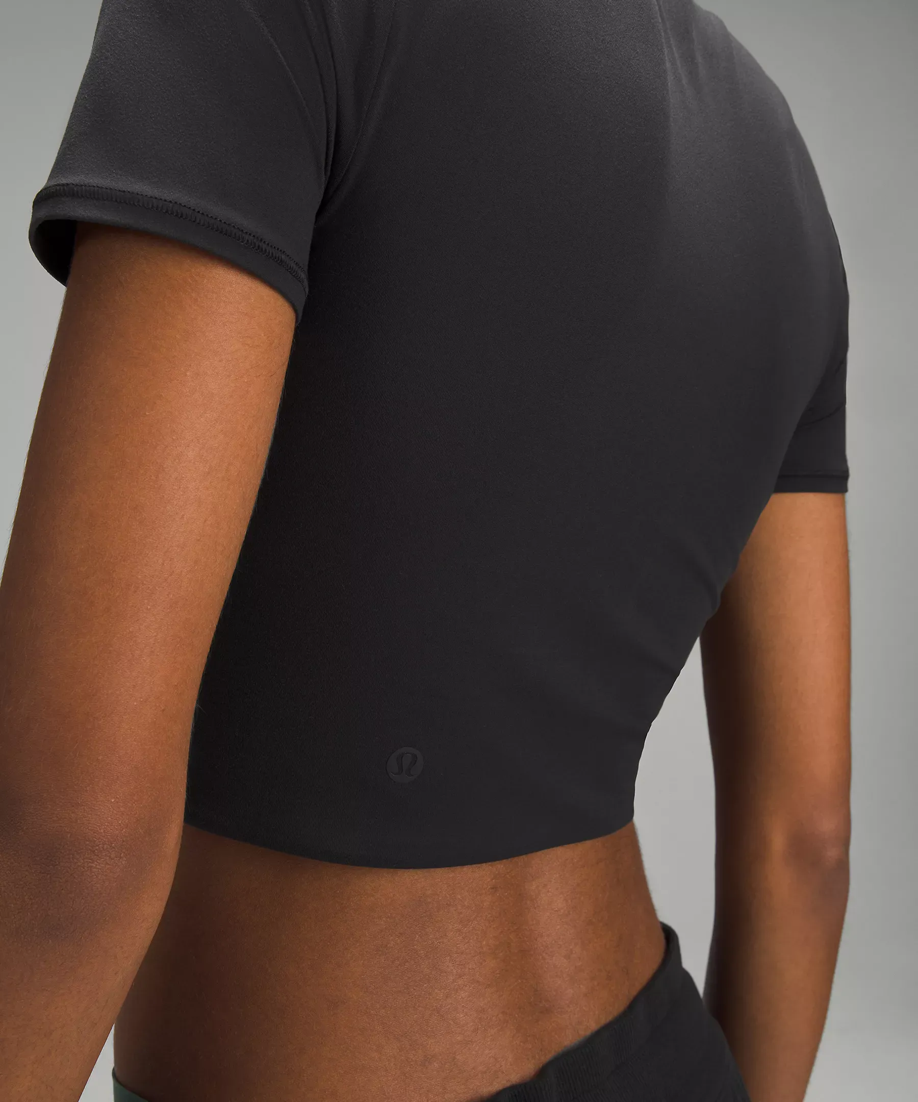 lululemon Wundermost Ultra-Soft Nulu Crewneck Cropped T-Shirt