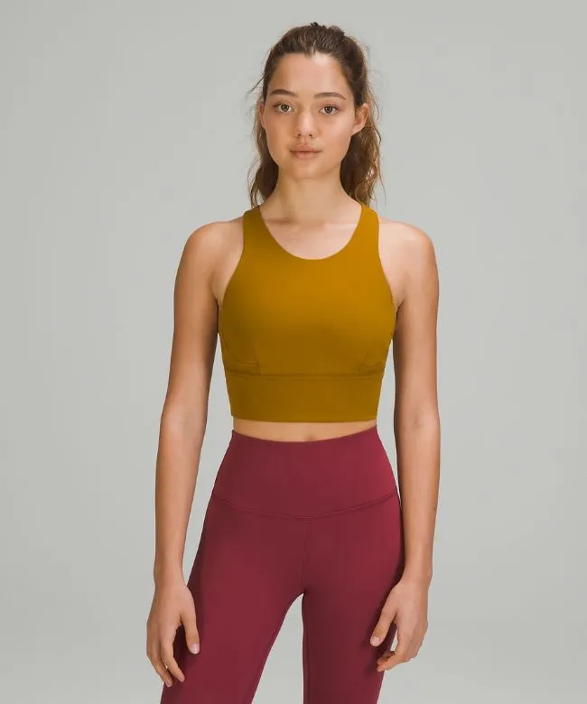 lululemon Wunder Train Longline Bra Medium Support, C/D Cup