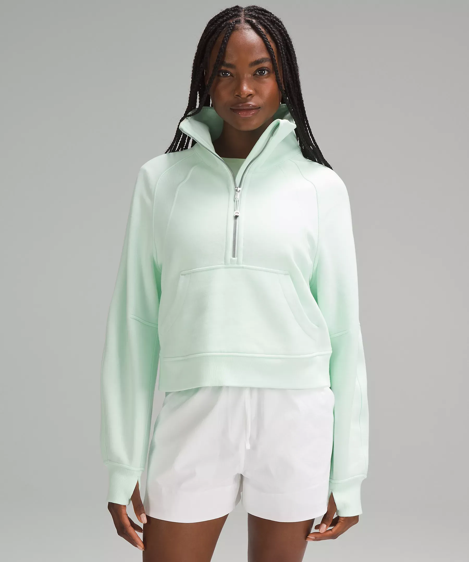 lululemon Scuba Oversized Funnel Neck Half Zip