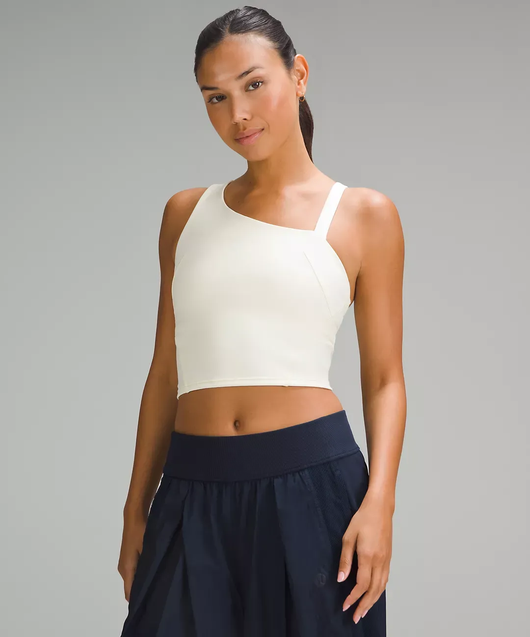 lululemon Everlux Asymmetrical Tennis Tank Top Medium Support, B/C Cup