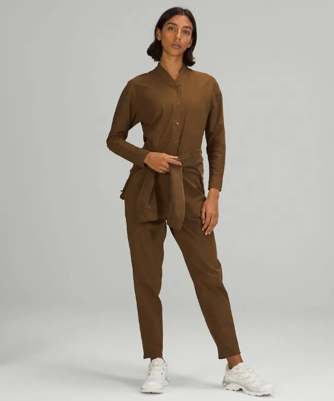 lululemon   lab Woven Long Sleeve Jumpsuit