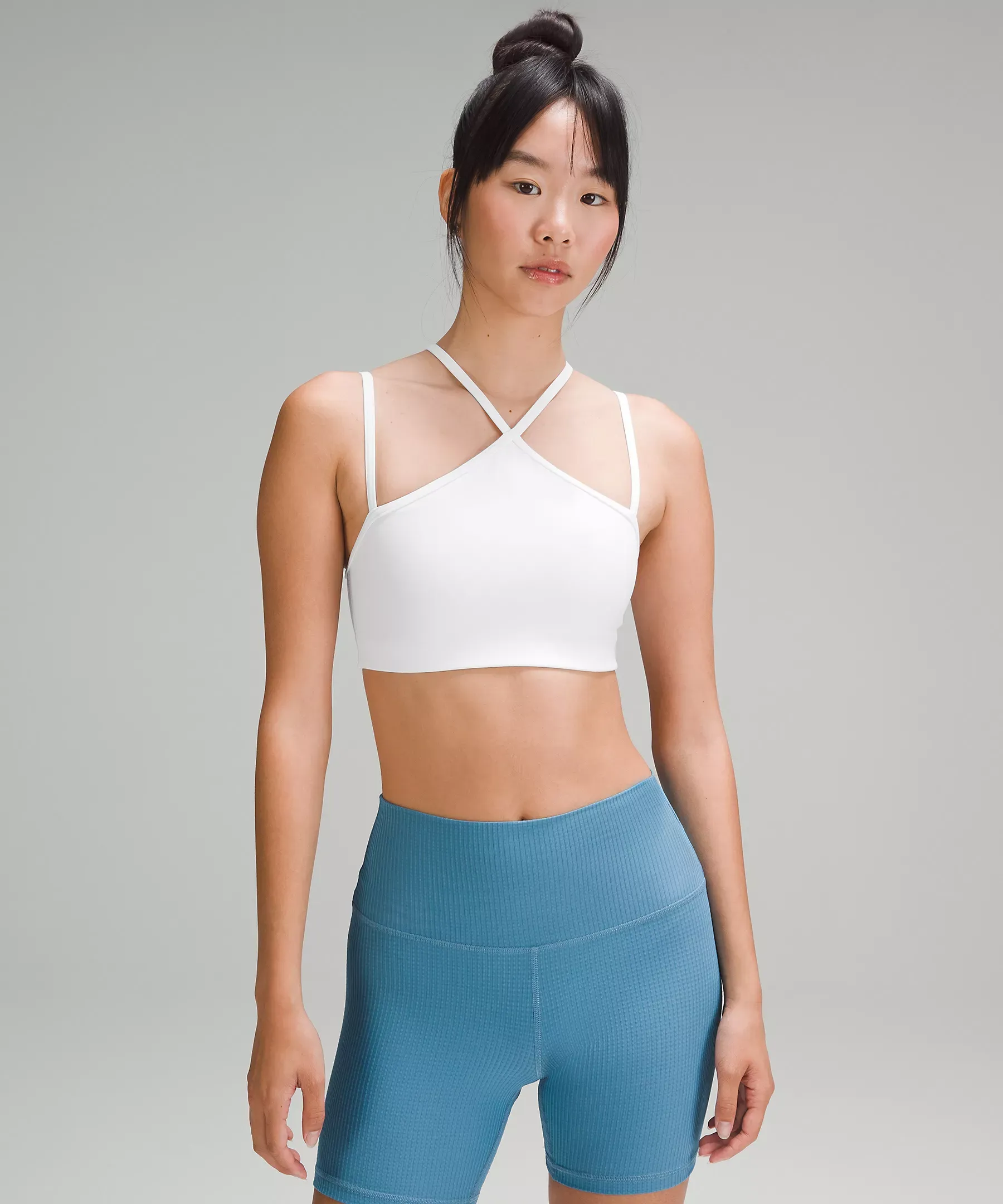 lululemon Flow Y Strappy Bra Nulu Light Support, A–C Cups