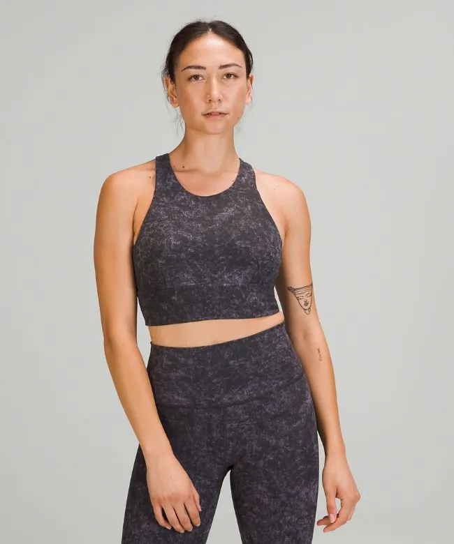 lululemon Wunder Train Longline Bra Medium Support, C/D Cup