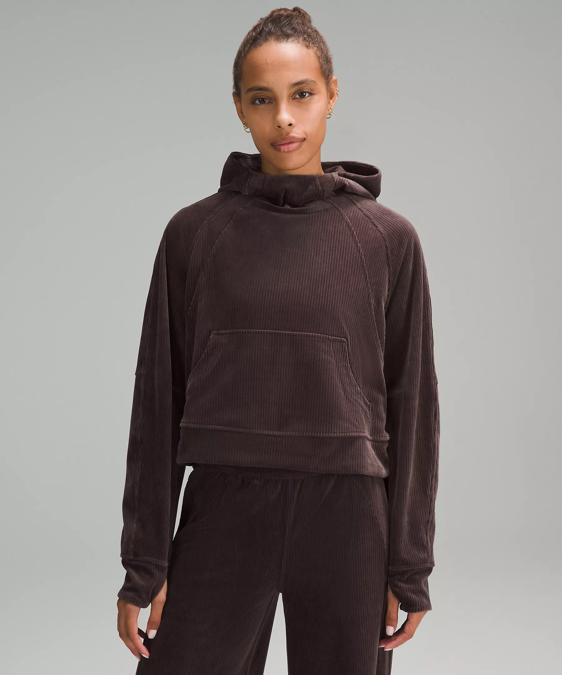 lululemon Scuba Oversized Hoodie Velvet Cord