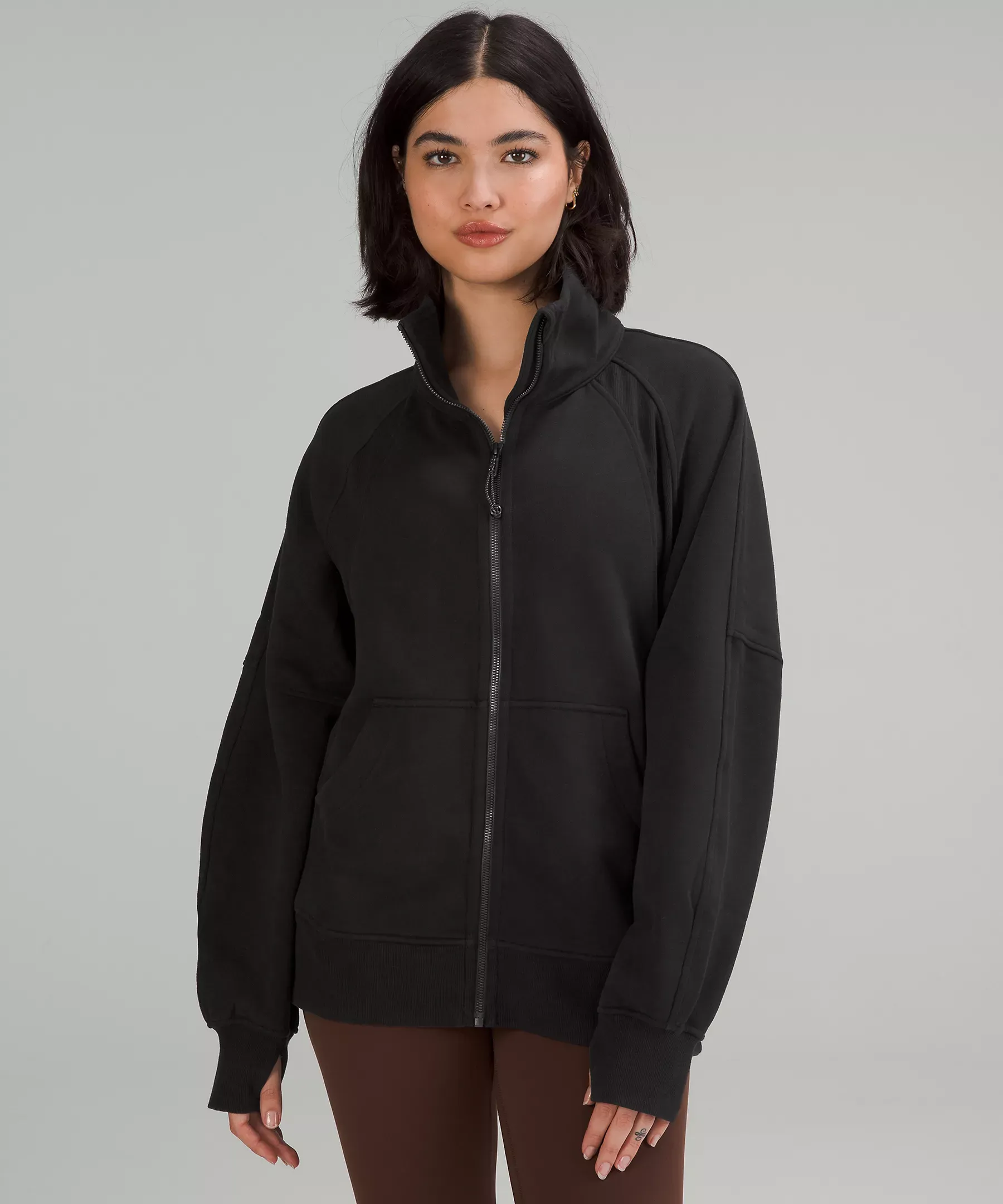 lululemon Scuba Oversized Funnel-Neck Full Zip Long NEW