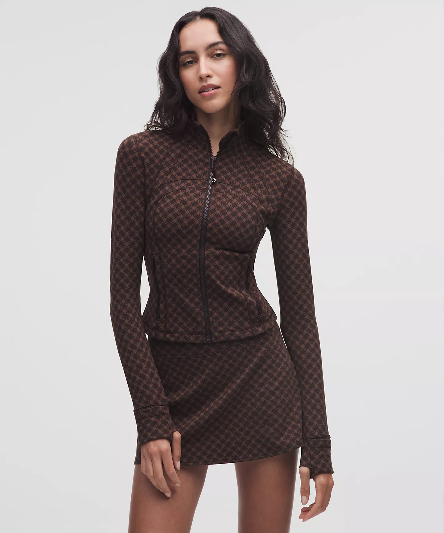 Define Cropped Jacket Jacquard