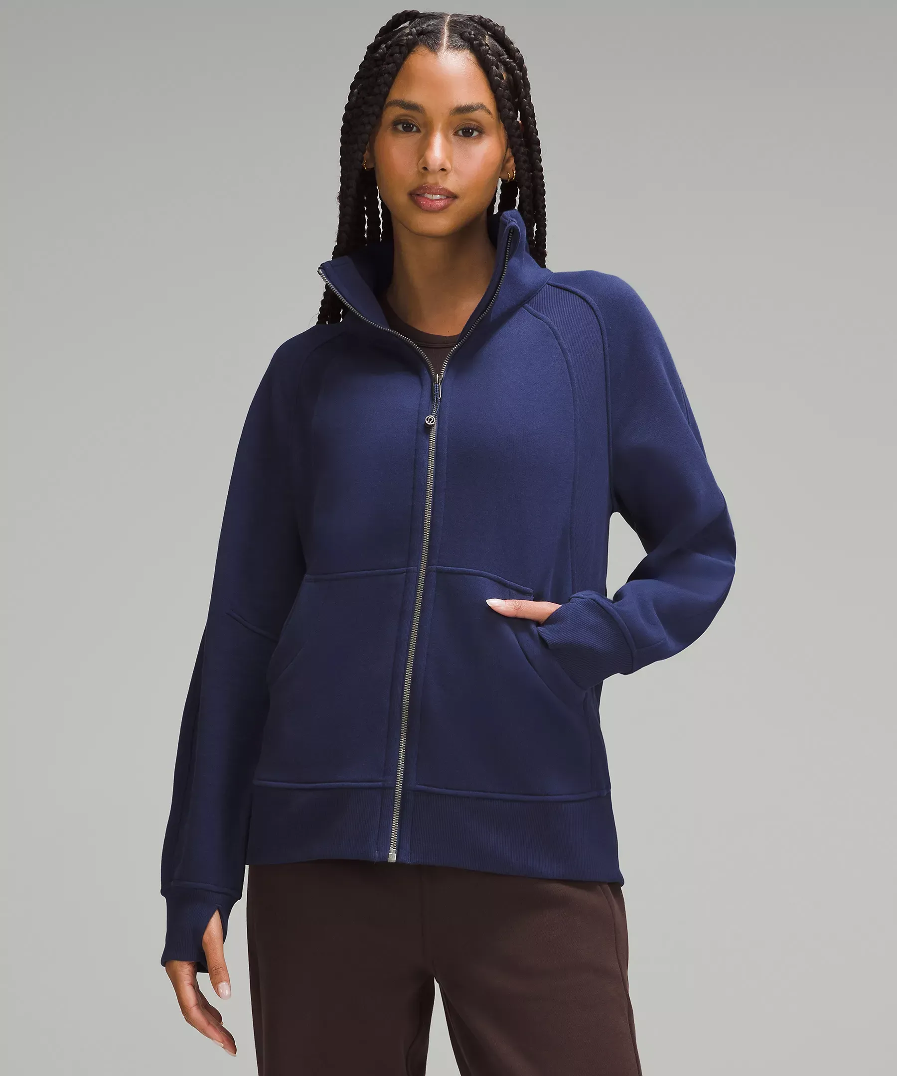 lululemon Scuba Oversized Funnel-Neck Full Zip Long NEW